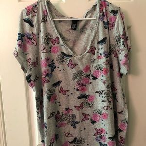 Torrid Butterfly Pocket Tee